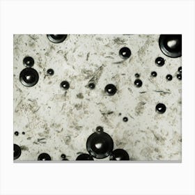 Water Bubbles Under The Microscope 8 Canvas Print