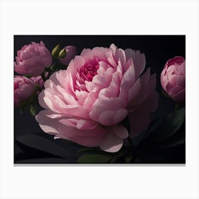 Peony Canvas Print