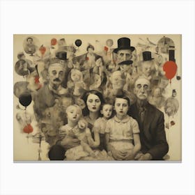 'The Family' 2 Canvas Print