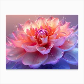 Lotus Flower 102 Canvas Print