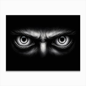 Scary Eyes Canvas Print