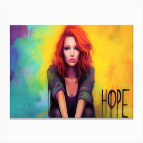 Hope And Faith - Hope Grows Canvas Print