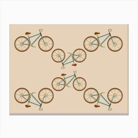 Bicycles Canvas Print