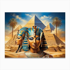 Egyptian Women Canvas Print