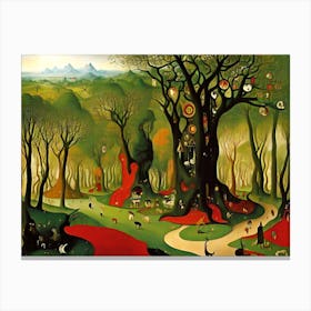 Garden Of Earthly Delights Canvas Print