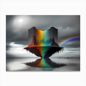 Rainbow In The Sky 4 Canvas Print