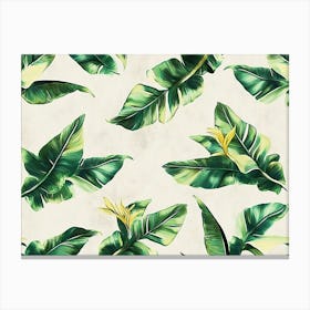 Tropical Leaves 28 Canvas Print