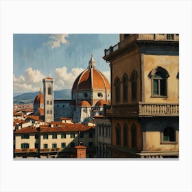 Florence City 1 Canvas Print