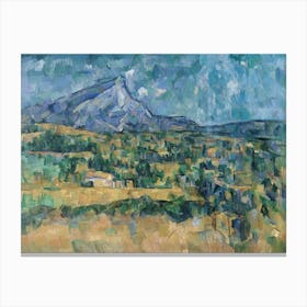 Mont Sainte Victoire, Paul Cézanne Canvas Print