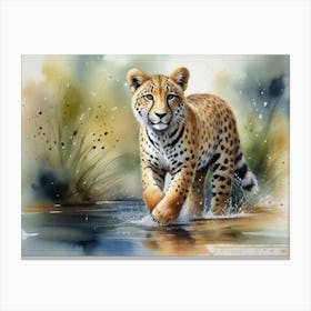 Wild Animals 1 Canvas Print