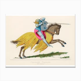 A French Knight Canvas Print