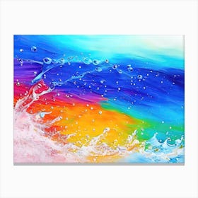 Chromatic Waters Canvas Print