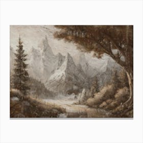 Winter Scene 5 Canvas Print