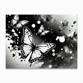 Butterfly Painting 74 Canvas Print