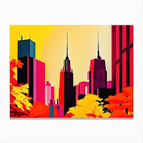 New York City Skyline Canvas Print