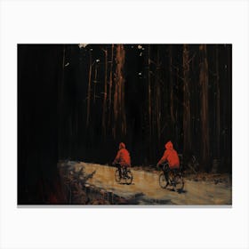 Boys In Woods 2 Fy H Canvas Print