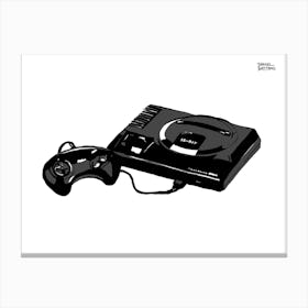 Mega Drive Canvas Print