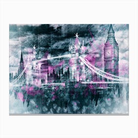 City Art London Composing Canvas Print
