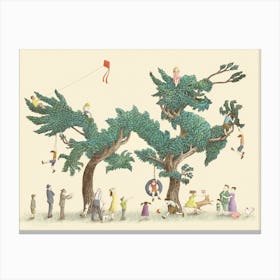 The Dragon Tree Canvas Print