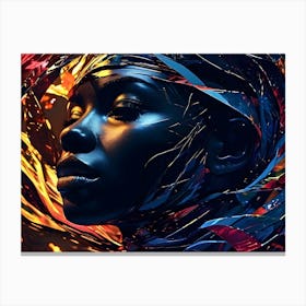 African People Fashion Art 15 Canvas Print