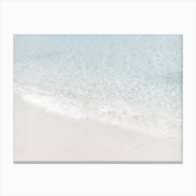 Blue Ocean Water Canvas Print
