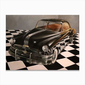 Pontiac �l Auf Leinwand Canvas Print