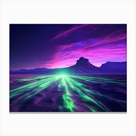 Desert Lights Canvas Print