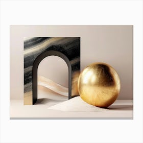 Golden Egg Canvas Print