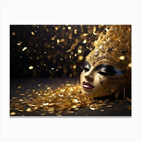 Carnival Mask Canvas Print