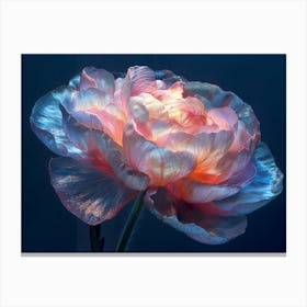 Peony Flower 11 Canvas Print