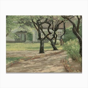 Path Through The Trees Canvas Print