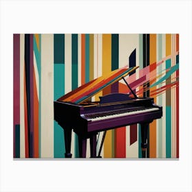 Grand Piano Canvas Print