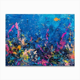 Under The Sea 3 Canvas Print