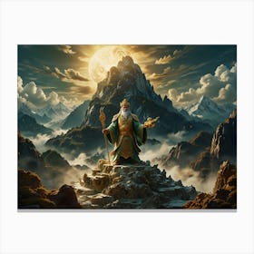 King Of The Gods Canvas Print