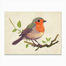 Robin 29 Canvas Print