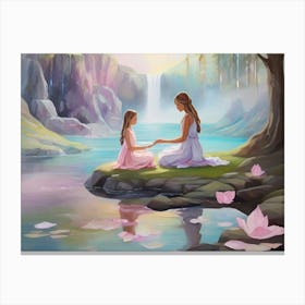 Peaceful Meditation Canvas Print