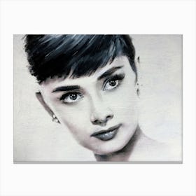 Audrey Hepburn Art Print Canvas Print