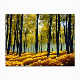 Autumn Forest 56 Canvas Print