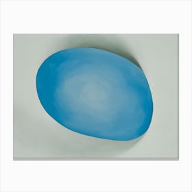 Georgia O'Keeffe - Pelvis Series ,Pelvis IV , Blue Canvas Print