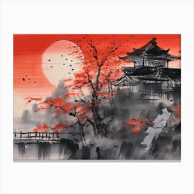 Japanese Painting Canvas Print