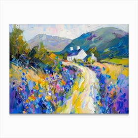 Road To Scotland Canvas Print