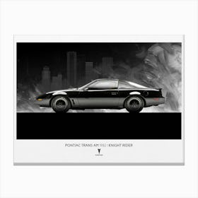 Knight Rider 3 Canvas Print