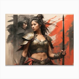 Samurai Warrior 3 Canvas Print