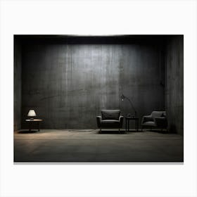 Empty Room 5 Canvas Print