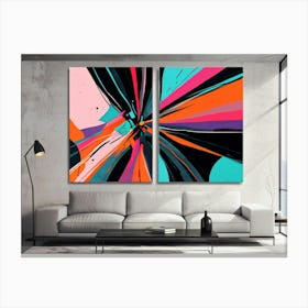 Abstract Painting 650 Canvas Print