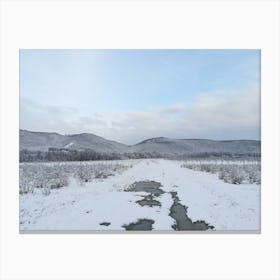 Snowy Landscape 3 Canvas Print