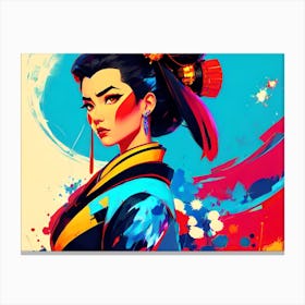 Chinese Woman 5 Canvas Print