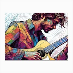 Guitar Hero Canvas Print