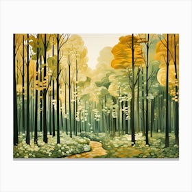 Modern Forest 2 Canvas Print