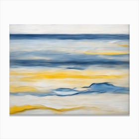 Abstract 'Seascape' 1 Canvas Print
